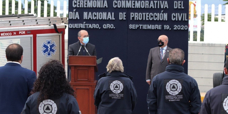 Querétaro conmemora el Día Nacional de Protección Civil
