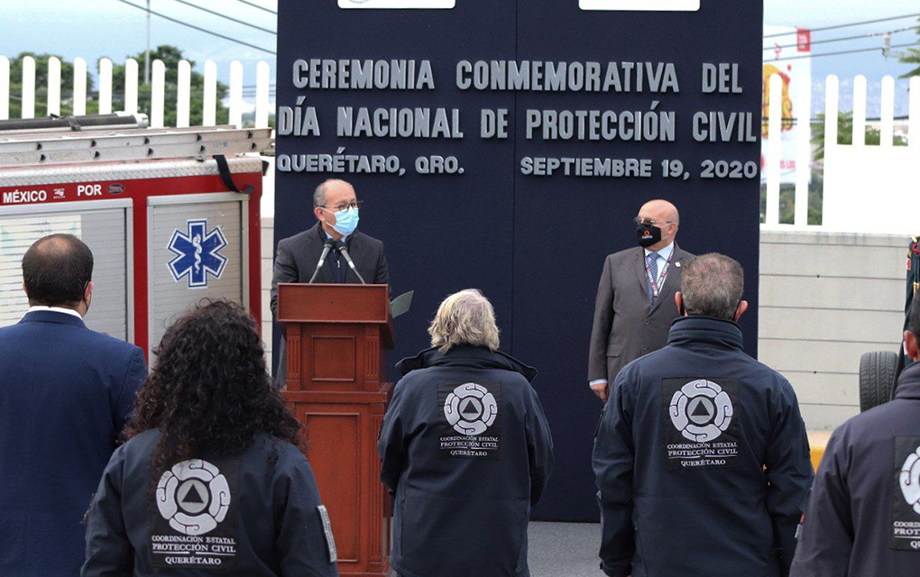Querétaro conmemora el Día Nacional de Protección Civil