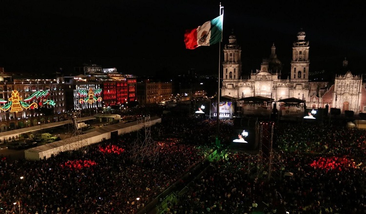 Ceremonia del Grito de Independencia de México. (Cuartoscuro)