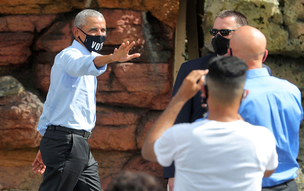 Barack Obama hace campaña en Georgia /Foto: AP