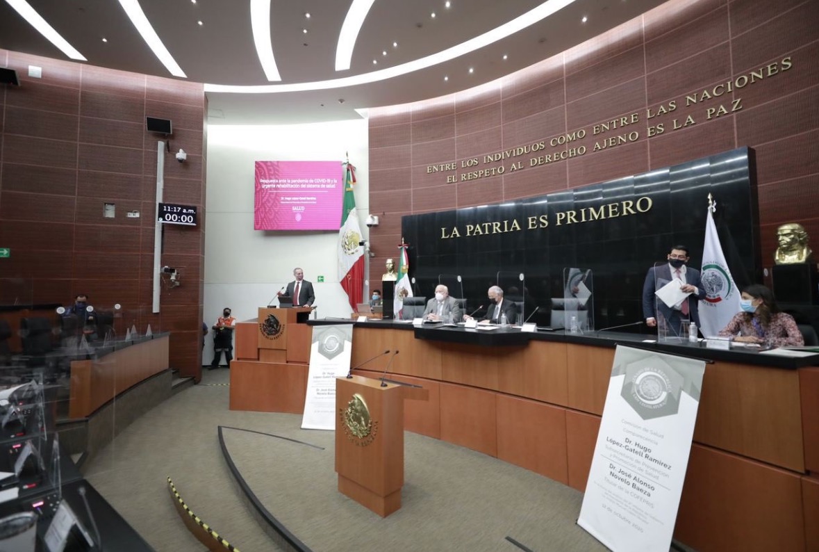 Suspenden comparecencia de López-Gatell ante el Senado por no haber condiciones / Foto: Especial 