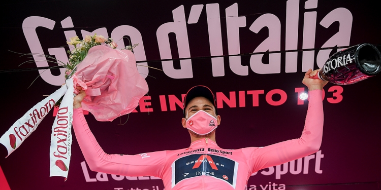 Filippo Ganna se lleva primera etapa del Giro /Foto: AP