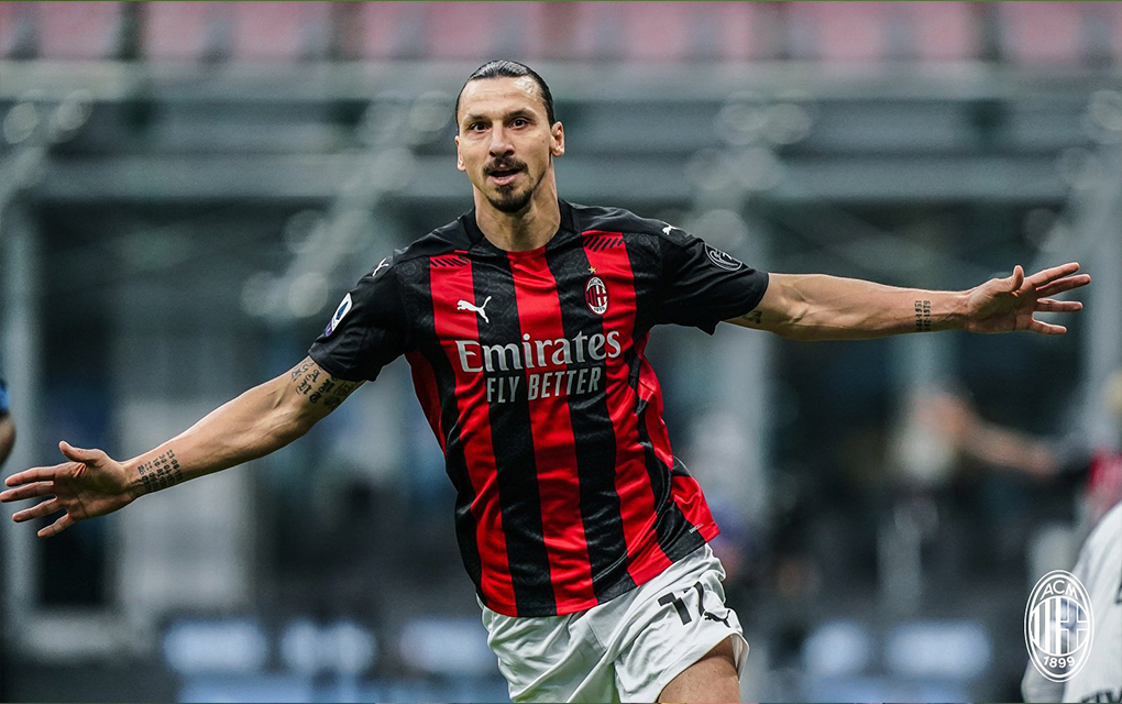 Ibrahimović regresa con 2 goles en triunfo del Milan /Cortesía AC Milan
