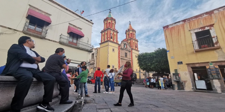 Querétaro vuelve a semáforo naranja /Foto: Selene Ugalde