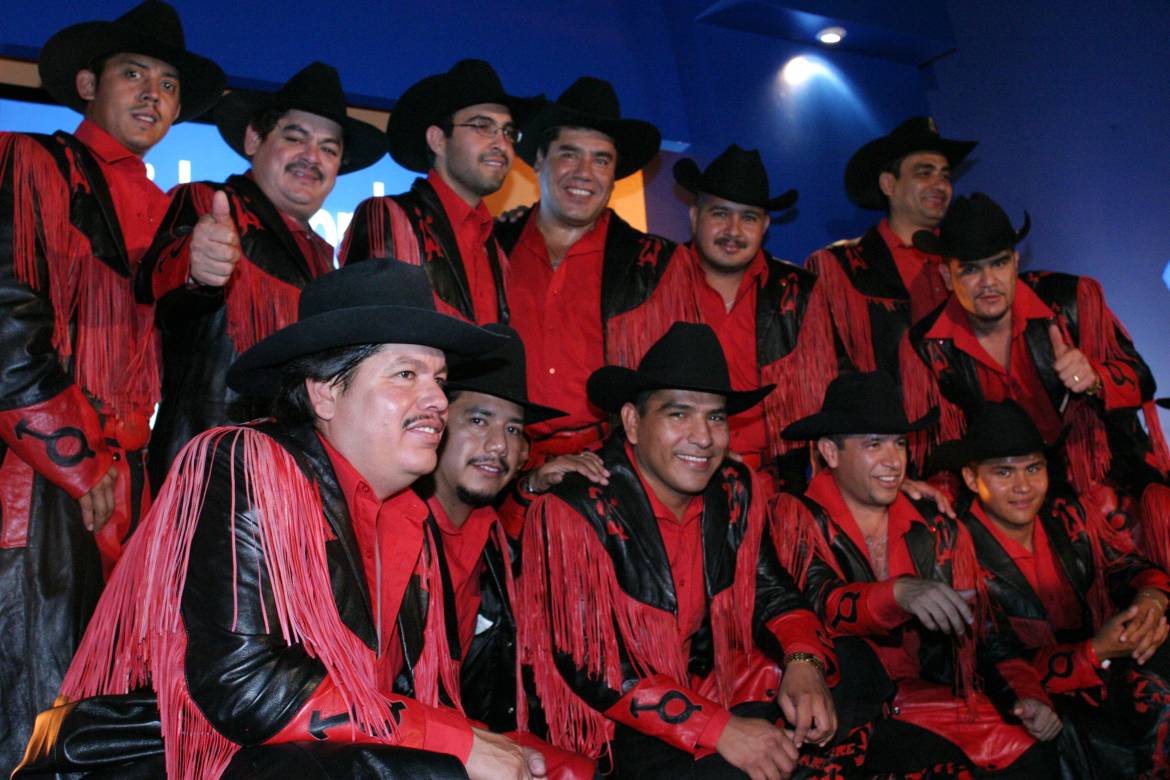 La agrupación después de su concierto en la Feria de Tijuana. CUARTOSCURO