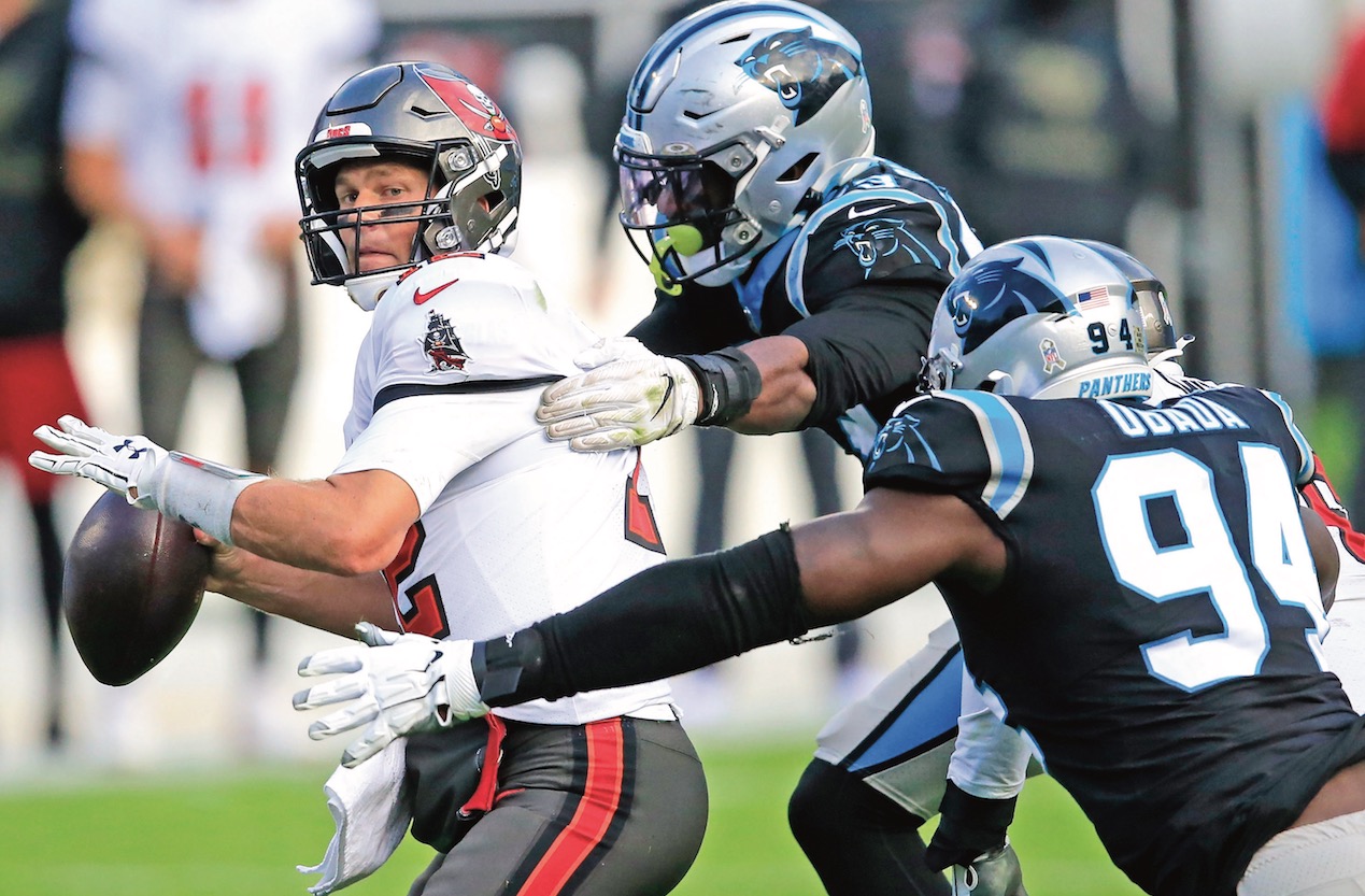 Brady y Bucs se recuperan con triunfo sobre Panthers / Foto: AP