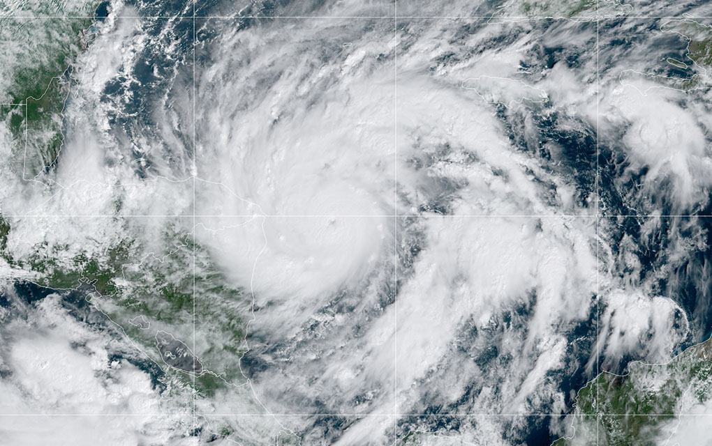 El huracán afectará al sureste de México