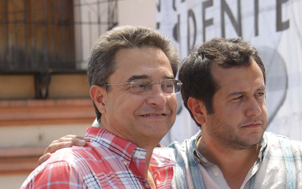 Pío López Obrador (izquierda), hermano del presidente de la República. / Foto: Cuartoscuro
