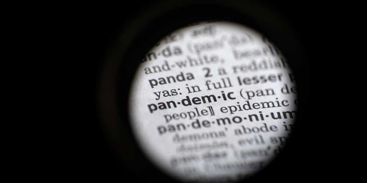 No es de sorprender: la palabra del año es 'pandemia'
