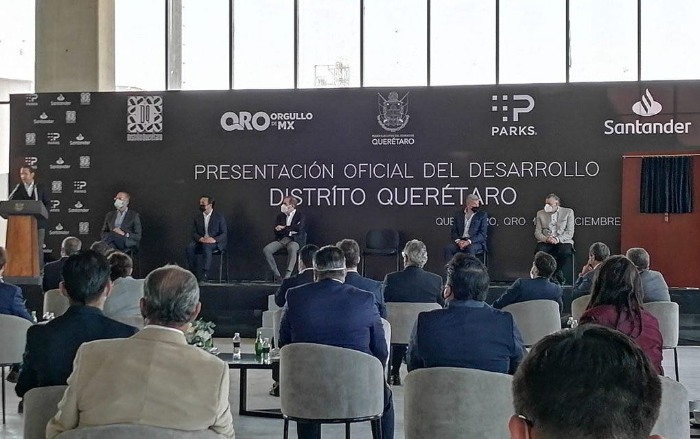 Presentan proyecto Distrito Querétaro