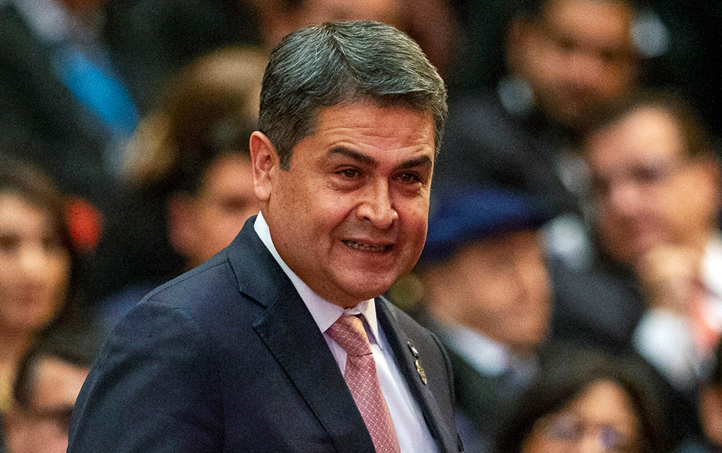 El presidente Hernández ganó las elecciones de su país a finales de 2013. Fue reelecto en el 2017. / Foto: AP