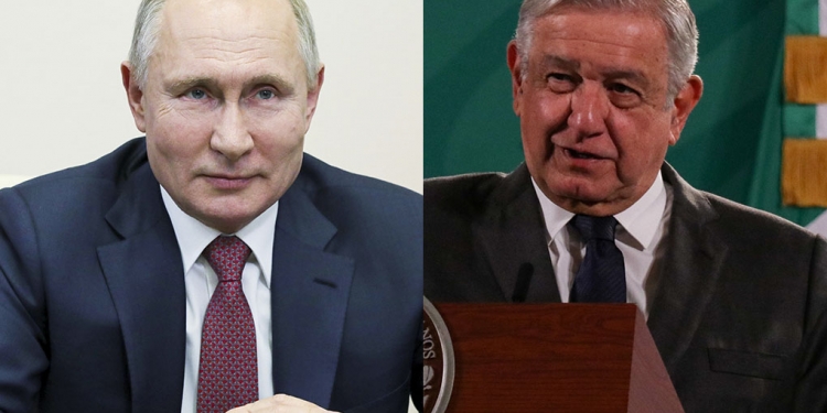 Anuncia Ebrard que AMLO y Putin hablarán vía telefónica sobre vacunas
