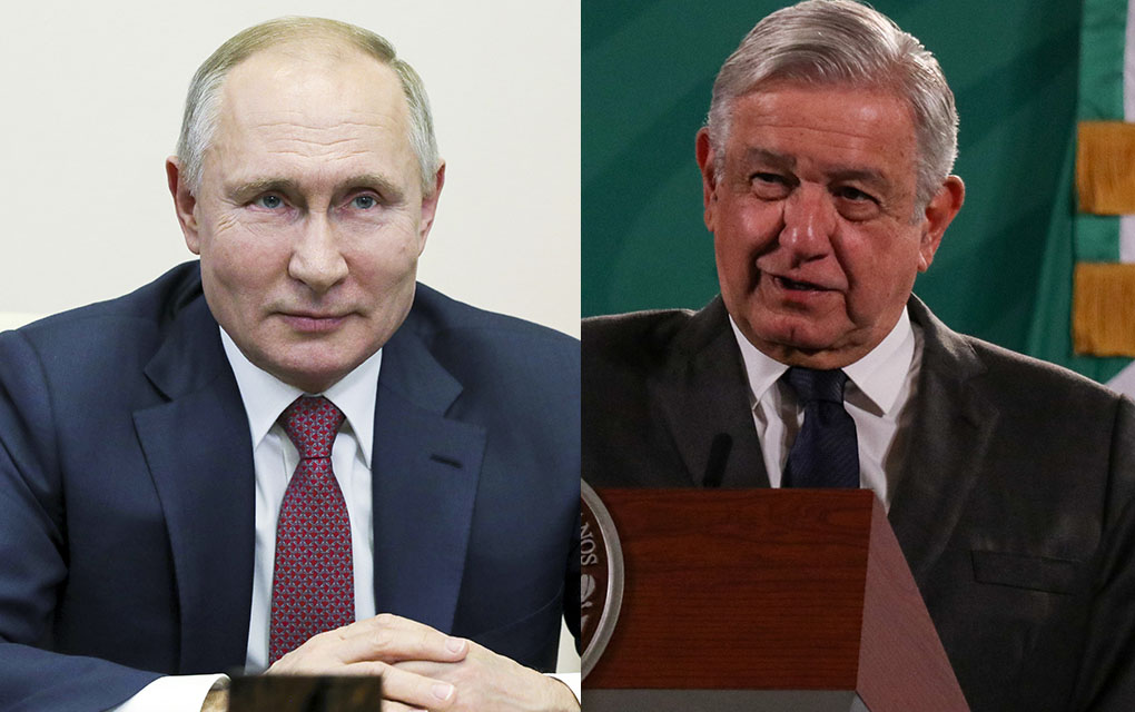 Anuncia Ebrard que AMLO y Putin hablarán vía telefónica sobre vacunas