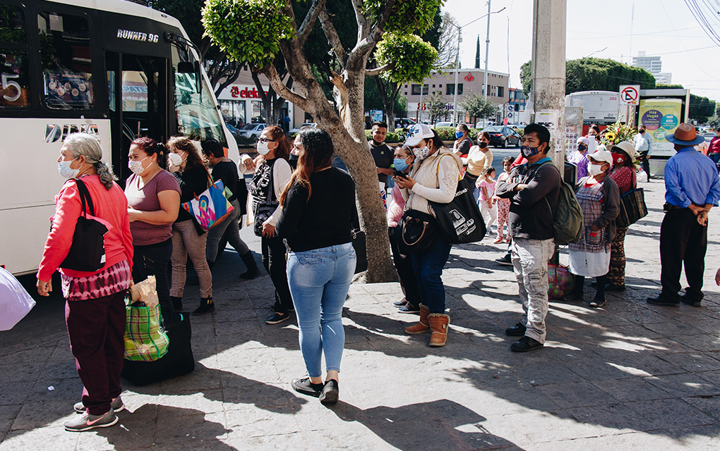 Estaciones de transporte, foco de mayor movilidad social /Foto: Isai López