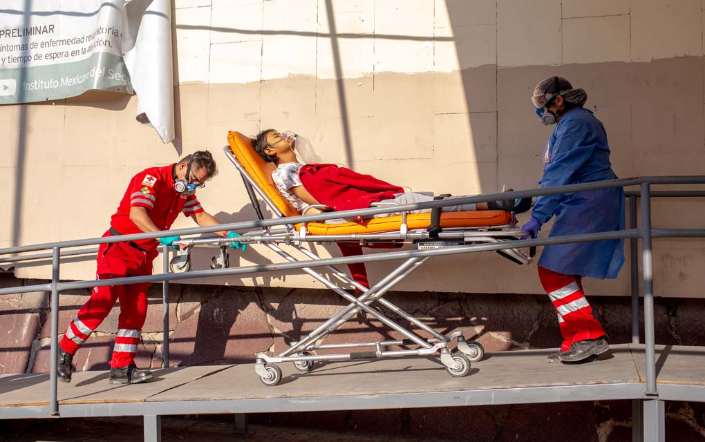 La capacidad hospitalaria para atender la pandemia en Querétaro está a punto del límite. FOTOS: YARHIM JIMÉNEZ