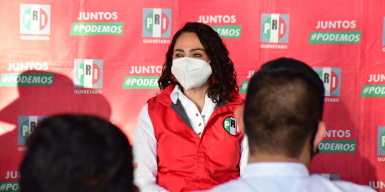 Reconoce Abigail Arredondo papel de los jóvenes priistas en Querétaro