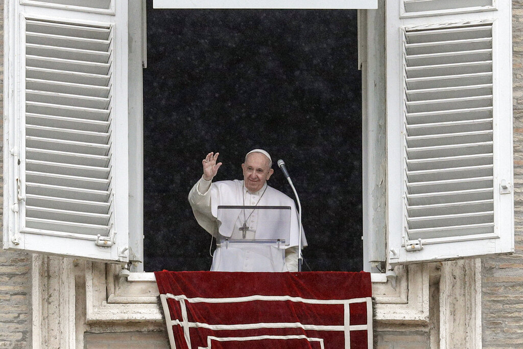 El papa Francisco en la Plaza de San Pedro./ Foto: AP