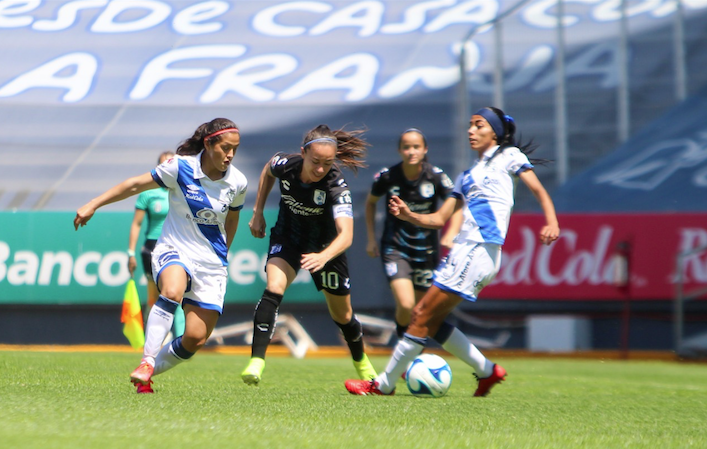 Lizette Rodríguez (10) suma cinco goles en el torneo y 11 con este equipo. FOTO: ESPECIAL