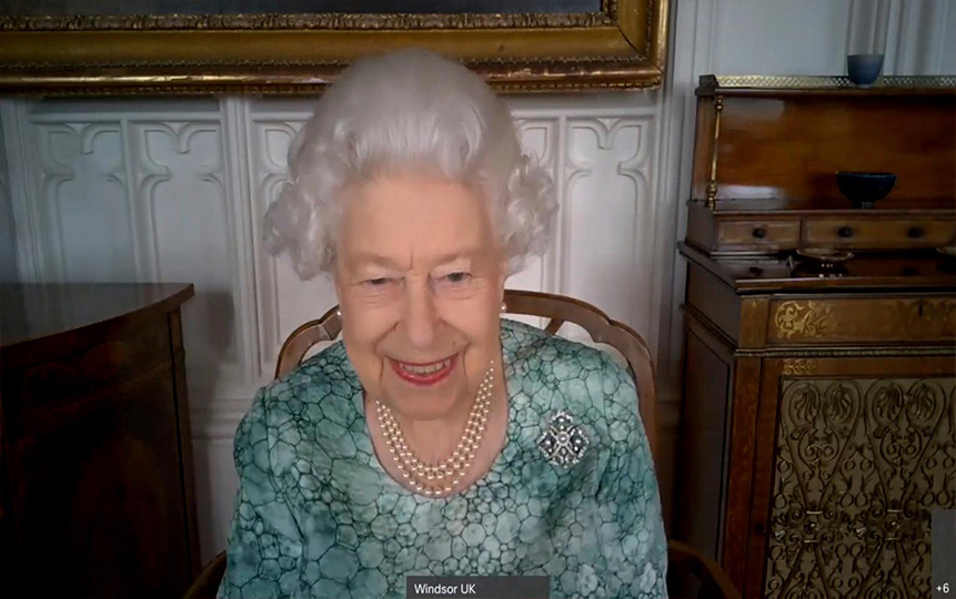 La reina Isabel II de Inglaterra dio positivo en COVID-19 / Foto: Especial