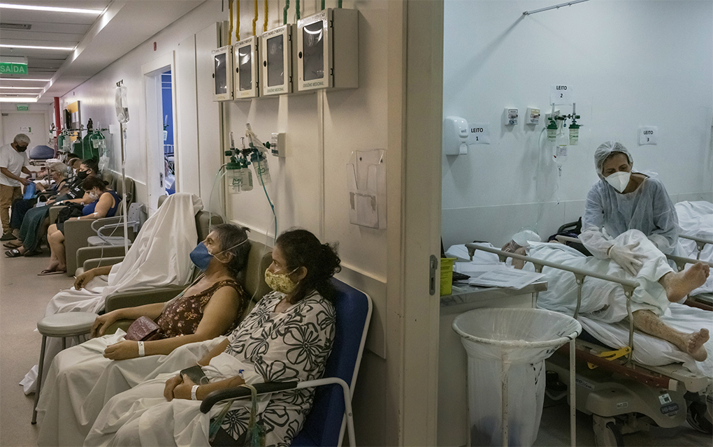 Hospitales en Brasil. Foto: NYT