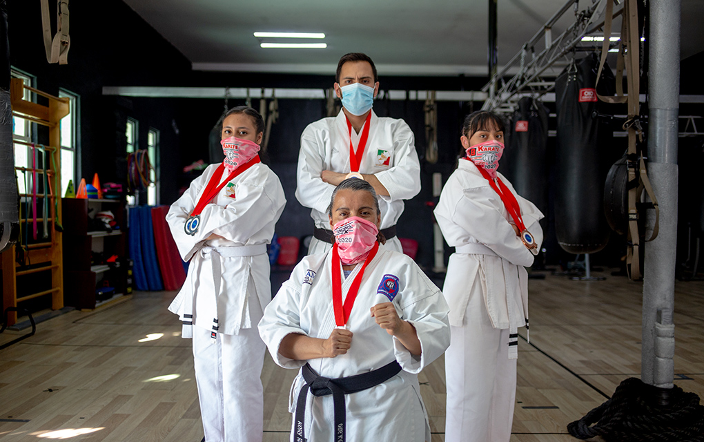 Premian a equipo de Para-Karate /Foto: Yarhim Jiménez