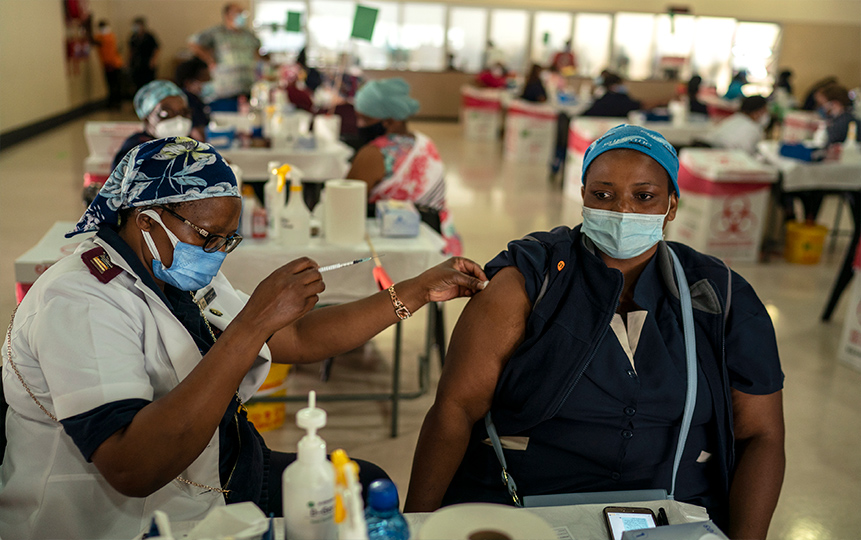 Las vacunas que Europa no quiere es la única opción en África
