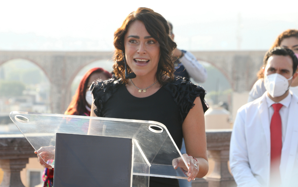 Presenta Abigail Arredondo su plan de gobierno / Foto: Diego Jiménez