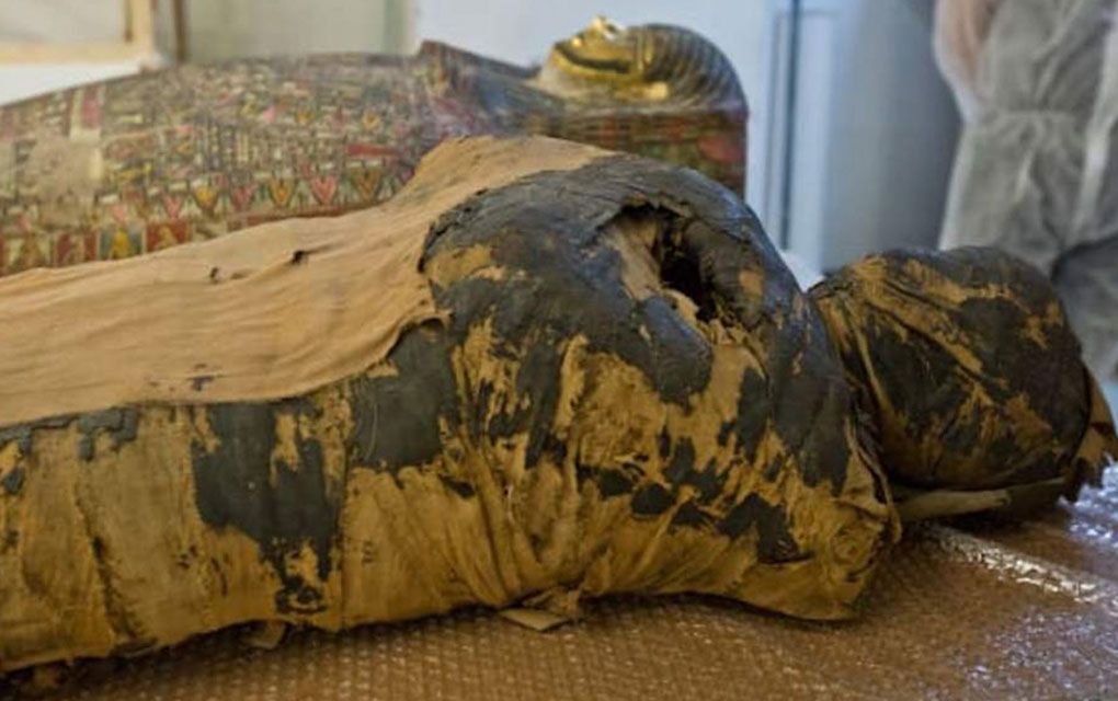 Descubren la primera momia egipcia embarazada