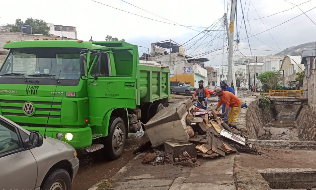 Municipio capitalino mantiene atención en zonas afectadas por las lluvias / Foto: Especial