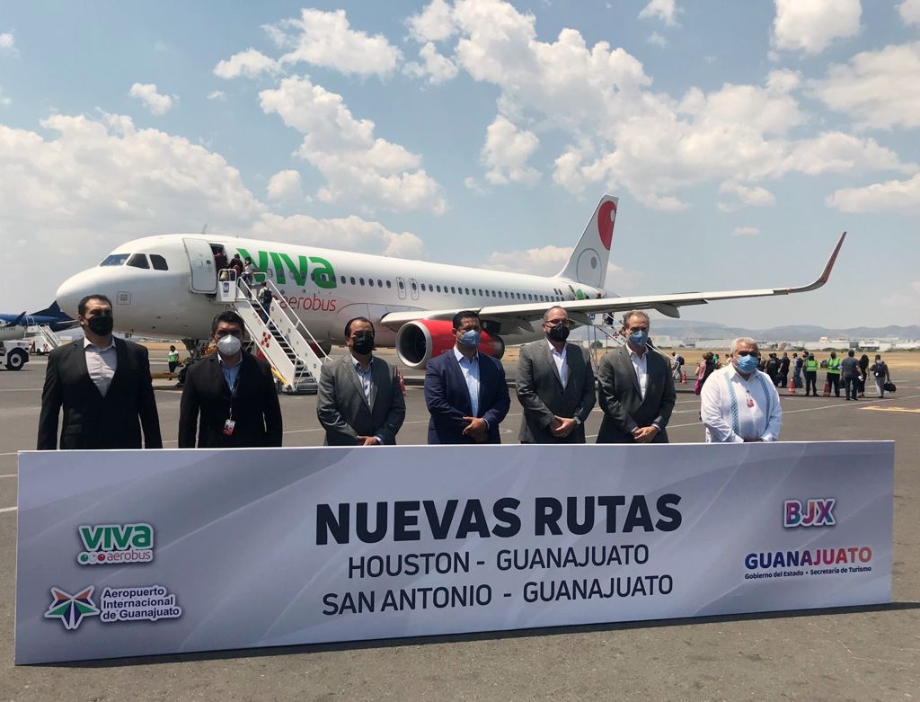 Anuncian nuevas rutas aéreas de Texas a Guanajuato / Foto: Especial