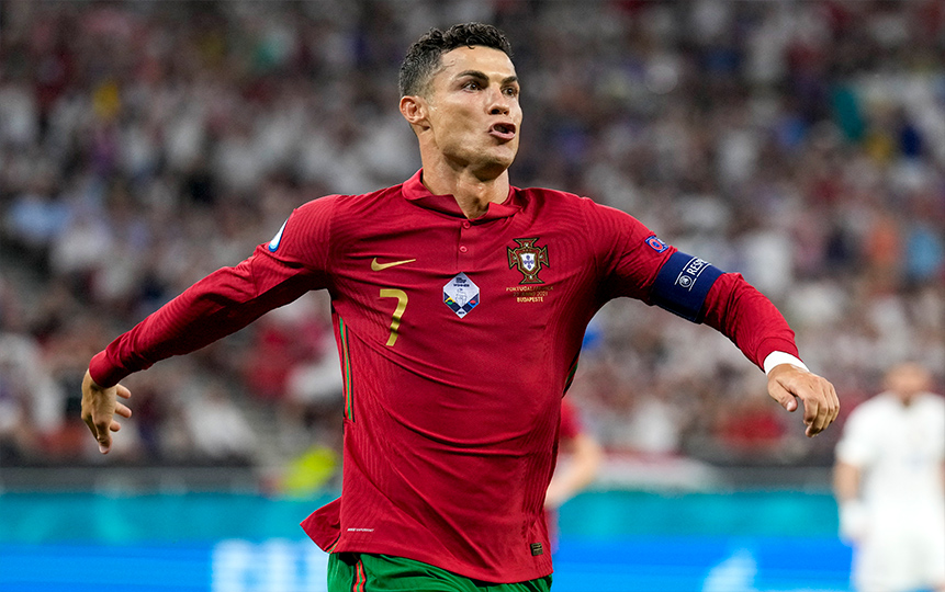 Con otro récord de Cristiano, Portugal empata con Francia