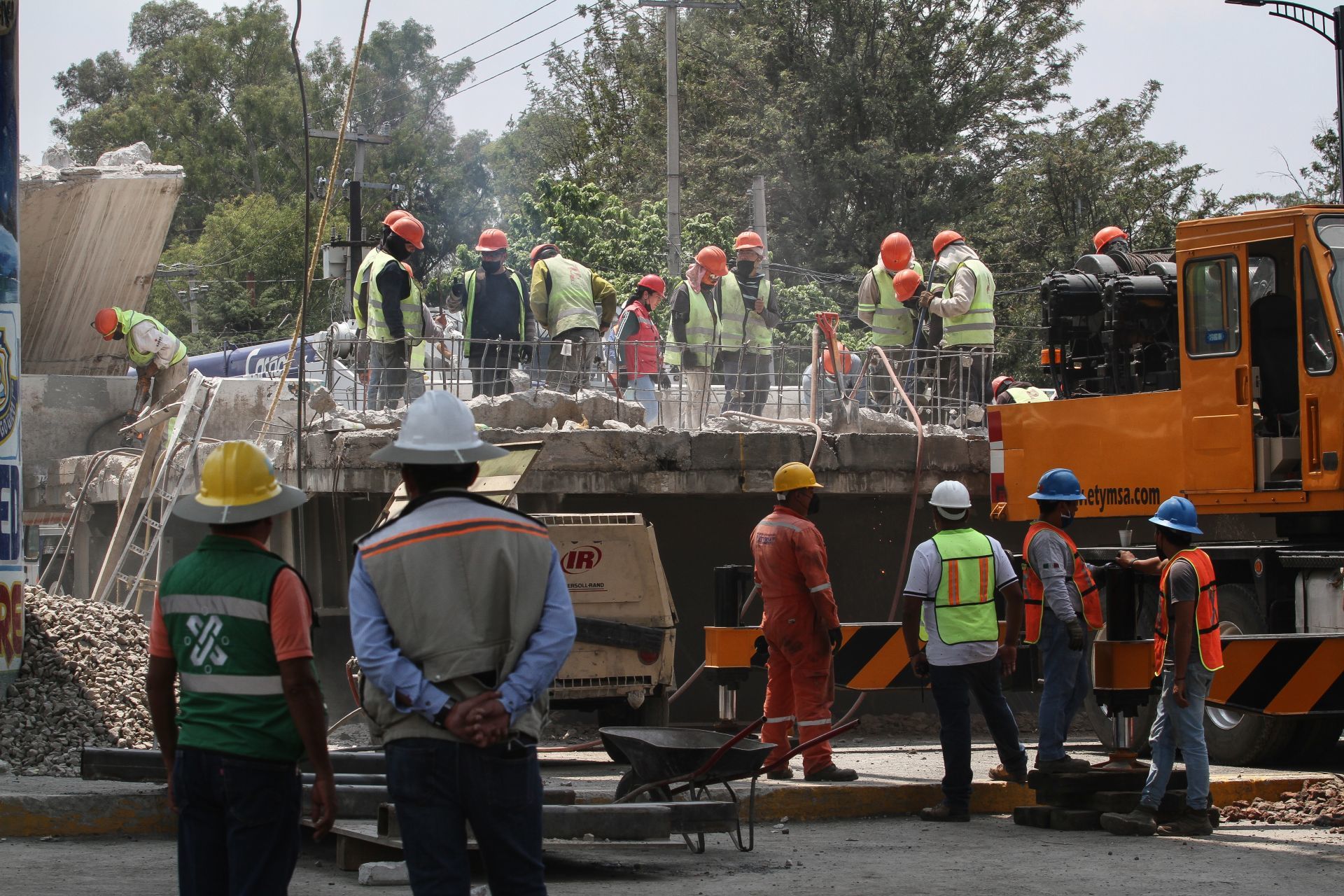 Respalda AMLO peritaje sobre colapso de la L-12 del Metro / Foto: Cuartoscuro