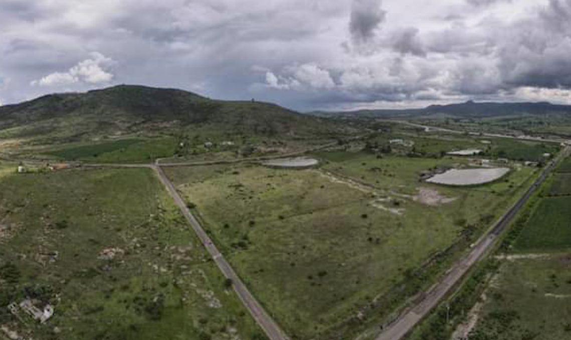 Vista de la superficie donde se construirá el lnuevo campus de la Universidad Autónoma de Querétaro. ESPECIAL