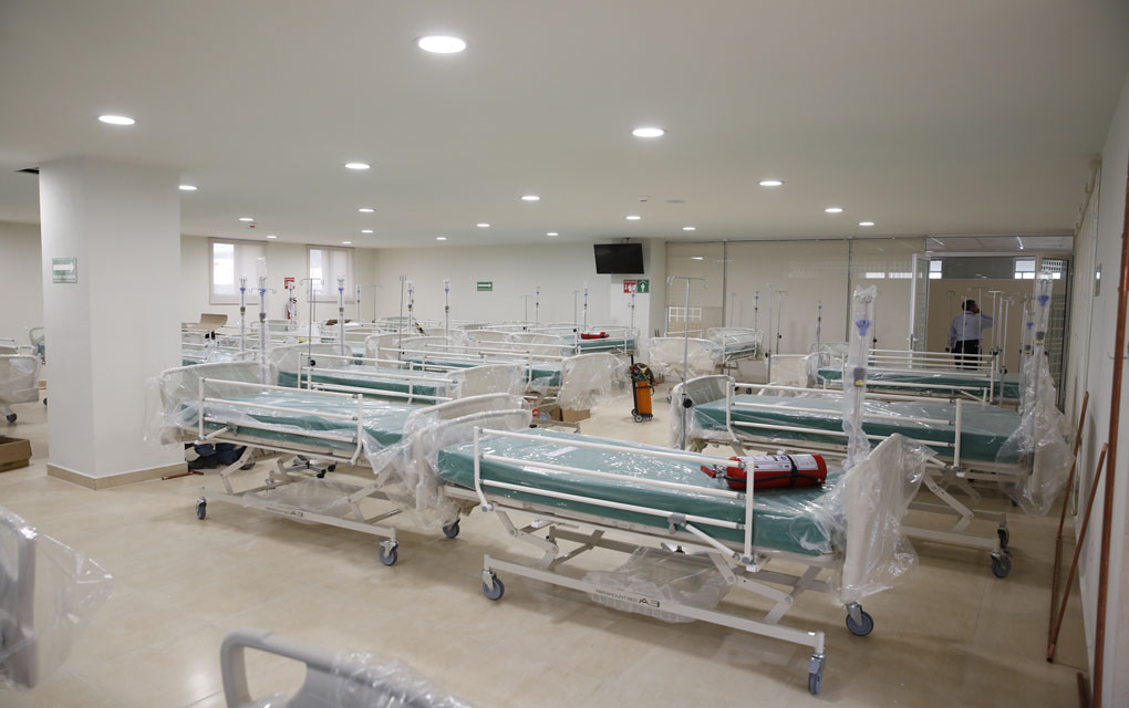 La demanda de ocupación en los hospitales COVID seguirá a la baja, dice experto. ESPECIAL