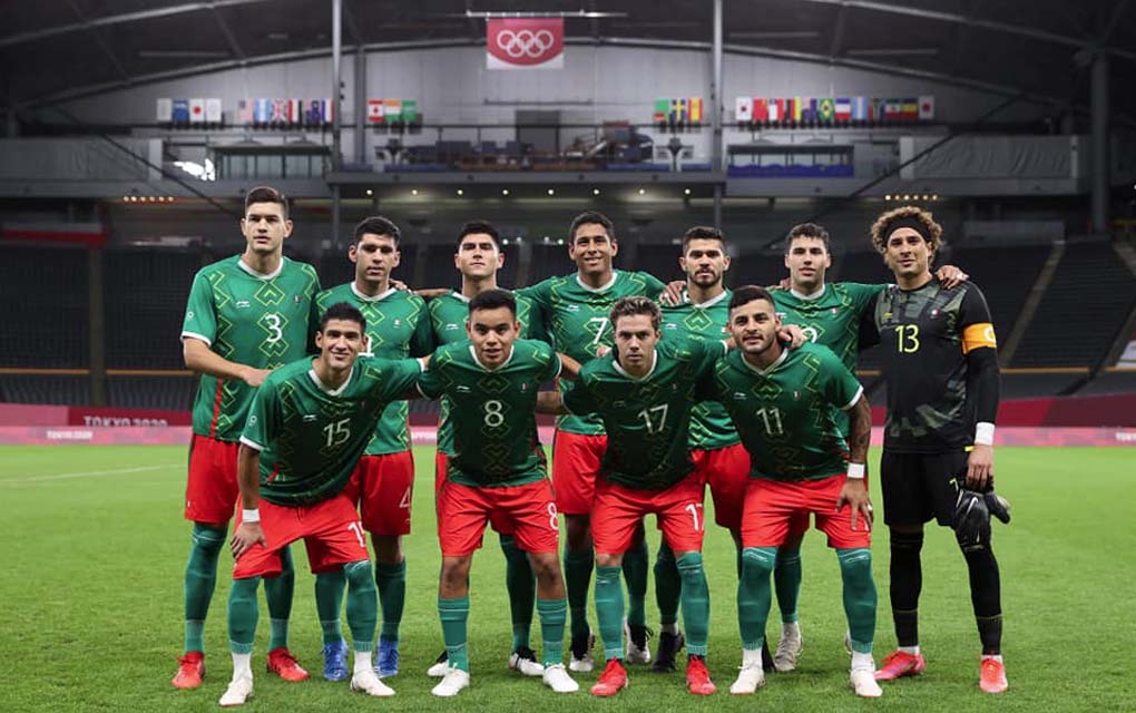 La Selección Mexicana Olímpica buscará vencer a su similar de Corea del Sur en los Cuartos de Final de Tokyo 2020. ESPECIAL