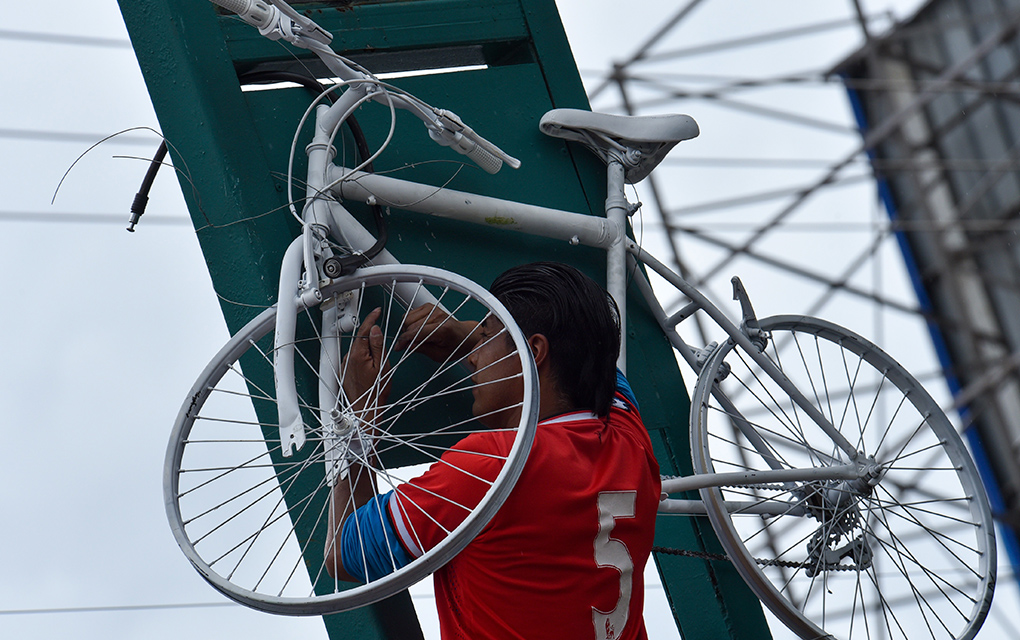 Ciclistas responsabilizan a Municipio por falta de señalización/Foto: Cuartoscuro
