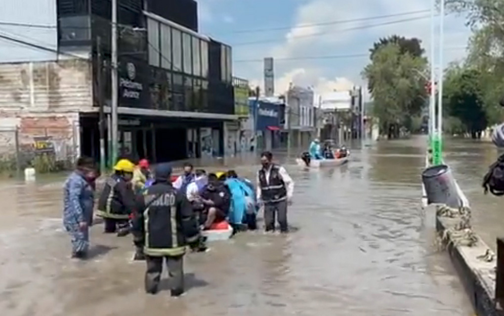 En Tula, fallecen 17 pacientes por falta de oxígeno durante inundación
