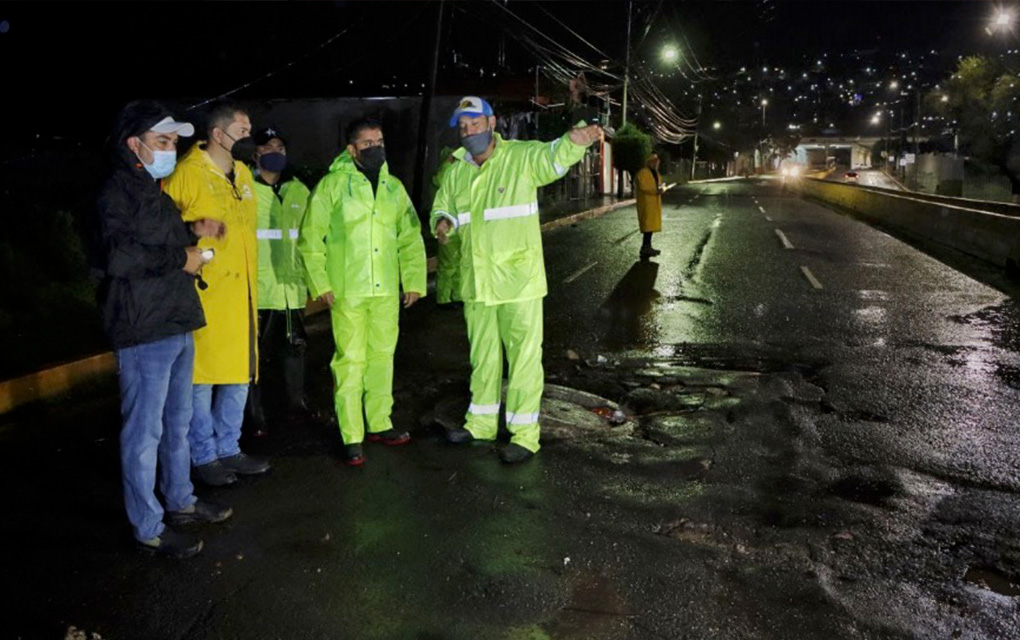 Encabeza Roberto Sosa operativo por lluvias en Corregidora