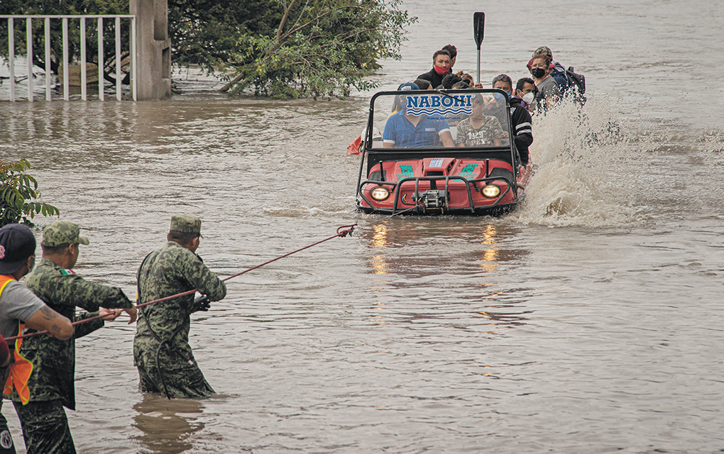 Necesaria, agenda ambiental para atender inundaciones/ Foto: Cuartoscuro