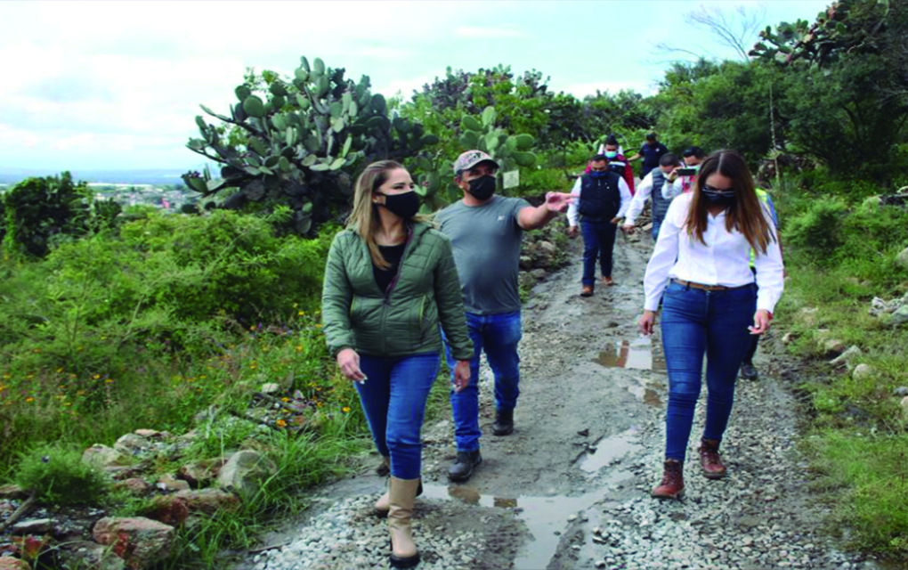 Mariela Morán supervisa zonas turísticas afectadas por lluvias