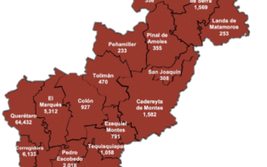Querétaro con 97 mil 700 casos de COVID-19