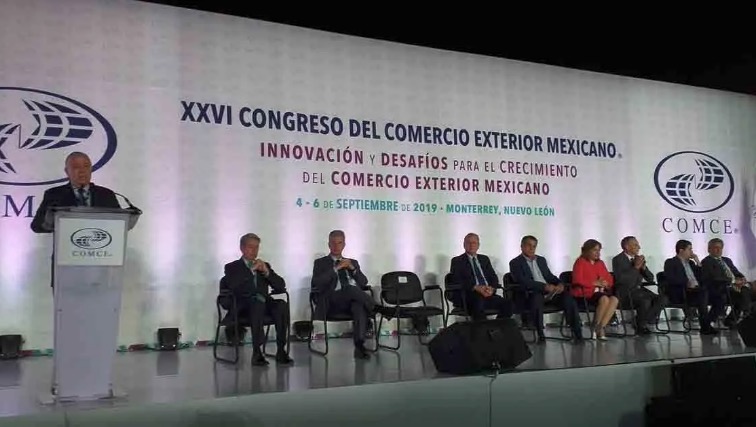 Sesión del Consejo mexicano de comercio exterior, inversión y tecnología. (Especial)