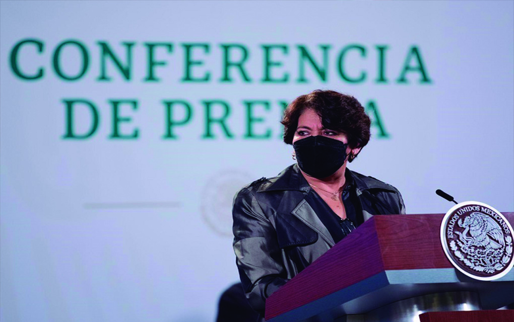Delfina Gómez, secretaria de Educación Pública
