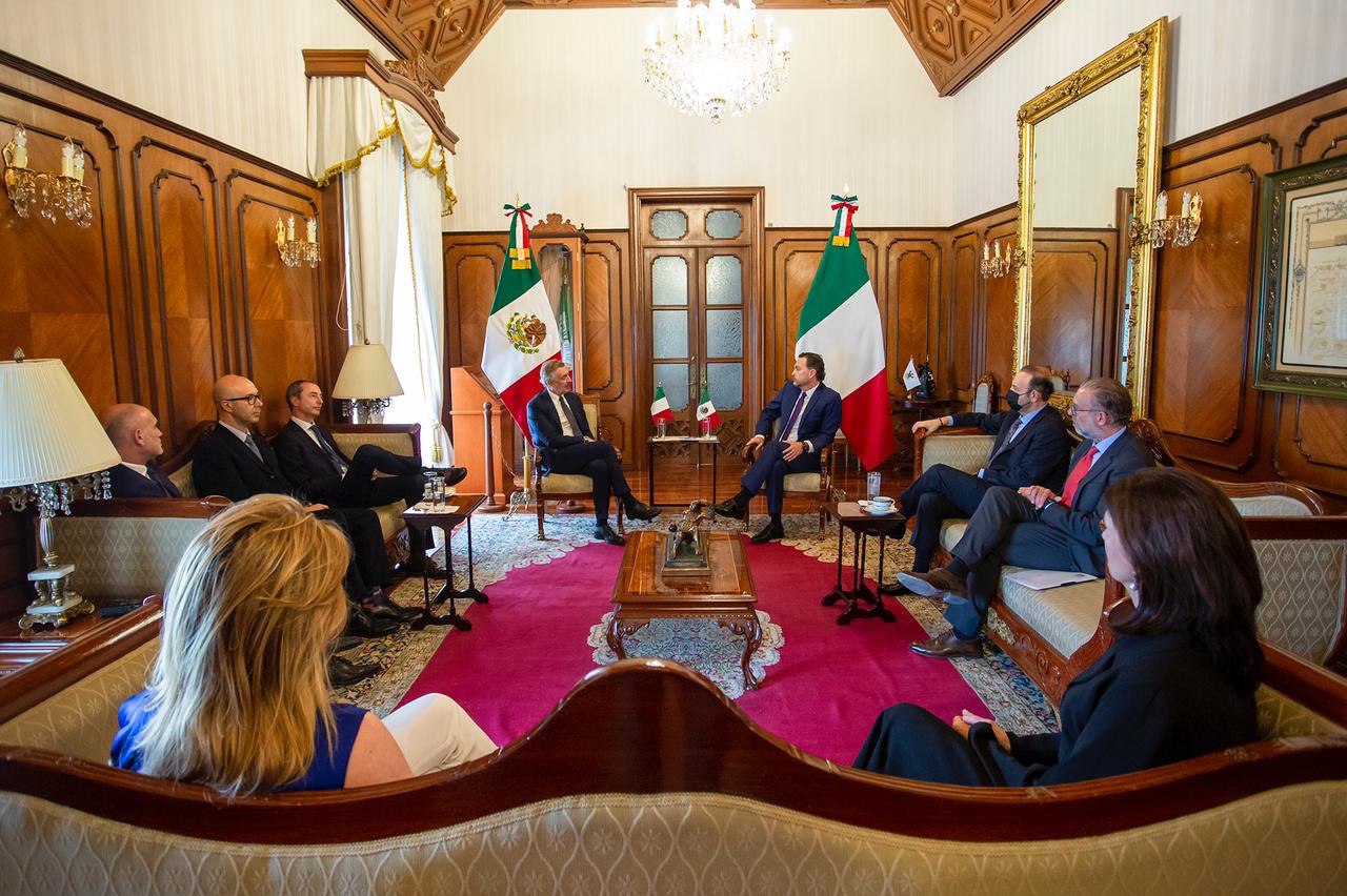 Querétaro e Italia fortalecen sus lazos de cooperación. (Especial)