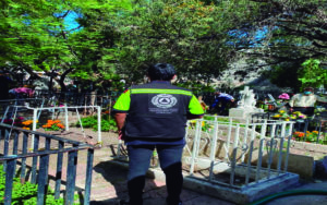 Protección Civil registra más de 34 mil visitas a panteones en la capital