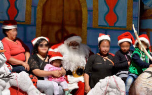 Fotos navideñas podrían poner en riesgo a niños