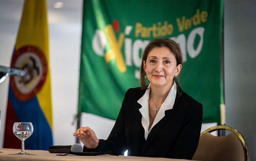 Ingrid Betancourt se postula a la presidencia de Colombia