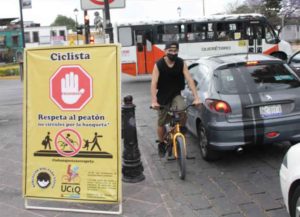 Ciclistas hacen campaña de 24 horas por una cultura vial