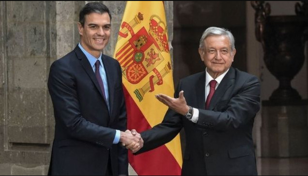 AMLO anunció que en los gobiernos anteriores hubo un “contubernio” y una “promiscuidad económica, política” entre México y España. (Cuartoscuro)