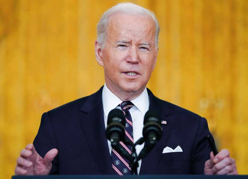 Joe Biden dijo que también iba a trasladar más tropas estadounidenses a los Estados bálticos. / Foto: AP